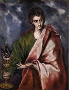 El Greco St John the Evanglist France oil painting artist